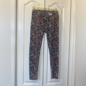 NEW LuLaRoe Paisley OS Leggings 9007